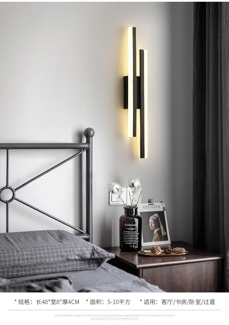 Modern Linear Wall Sconce — Indoor Ambient Light