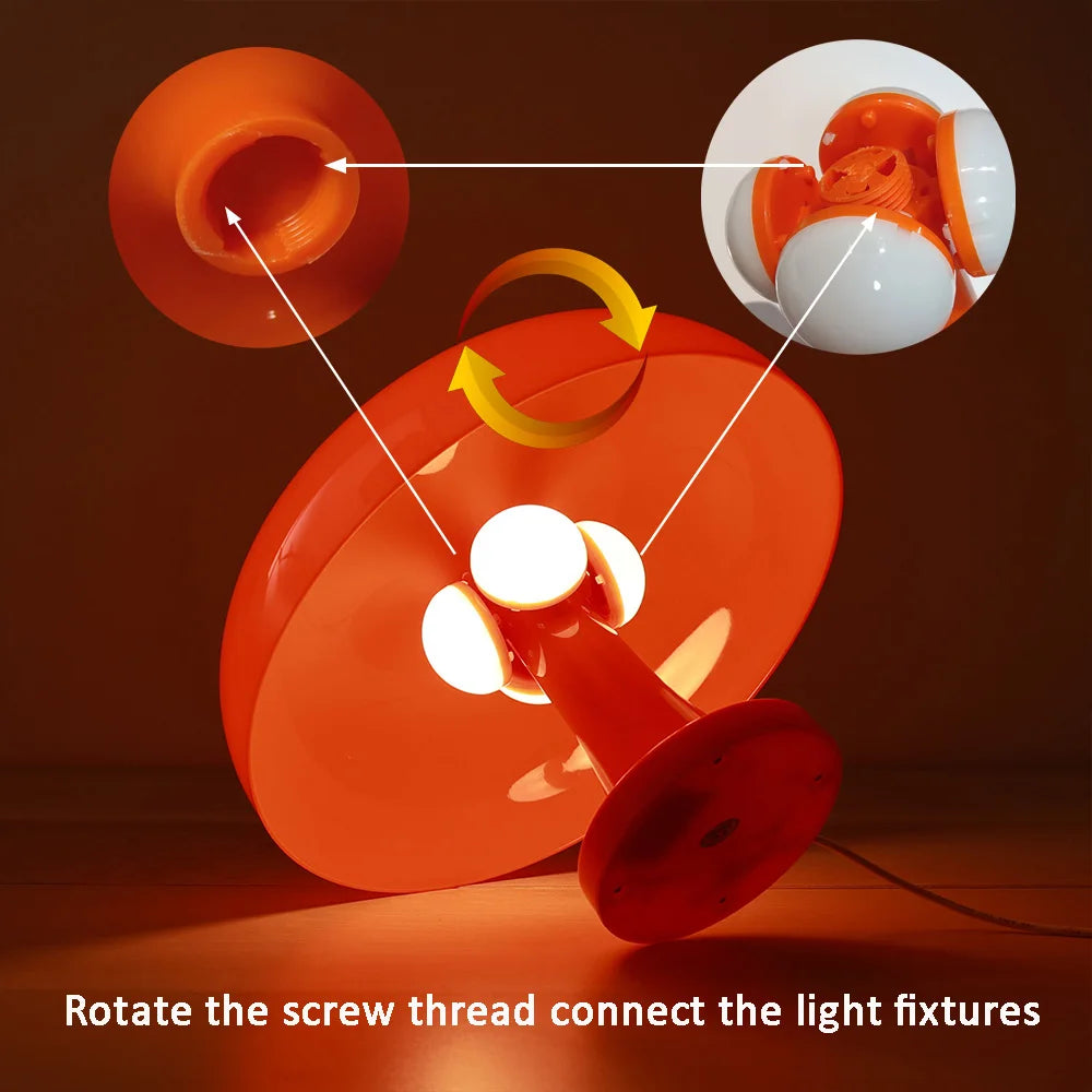 Mushroom Table Lamp — Modern Danish Design Ambient Light