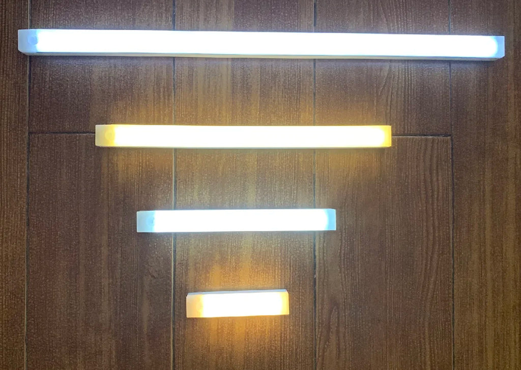 USB Motion Sensor LED Bar Light — Rechargeable Magnetic Cabinet Light