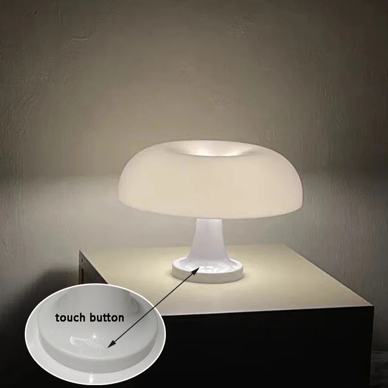 Mushroom Table Lamp — Modern Danish Design Ambient Light