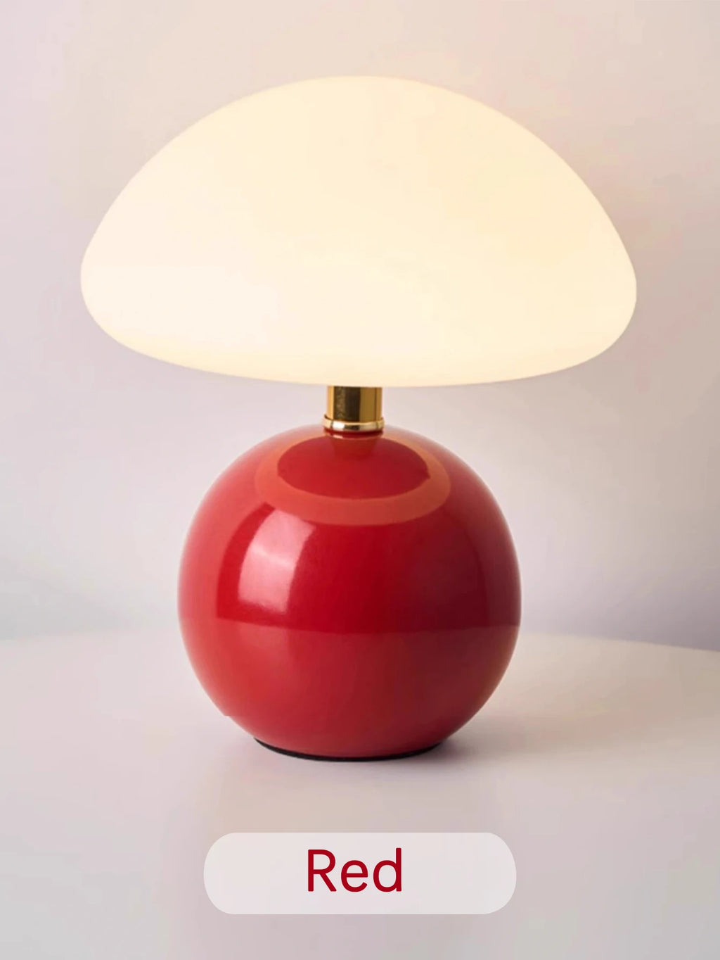 Pastel Mushroom Table Lamp — USB Decorative Night Light