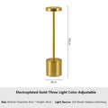Slim Touch Table Lamp — 3 Color Modes Rechargeable