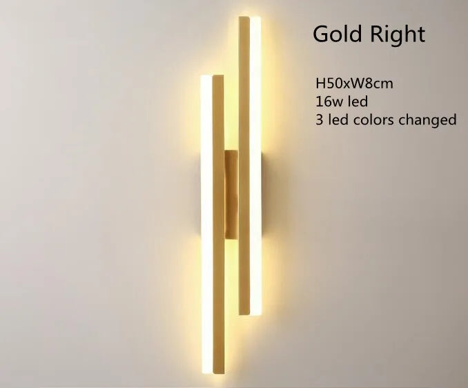 Modern Linear Wall Sconce — Indoor Ambient Light