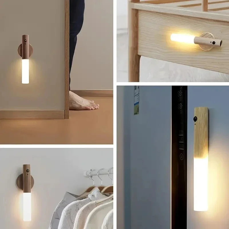 Smart Motion Sensor Night Light — Rechargeable Wireless Wall Light