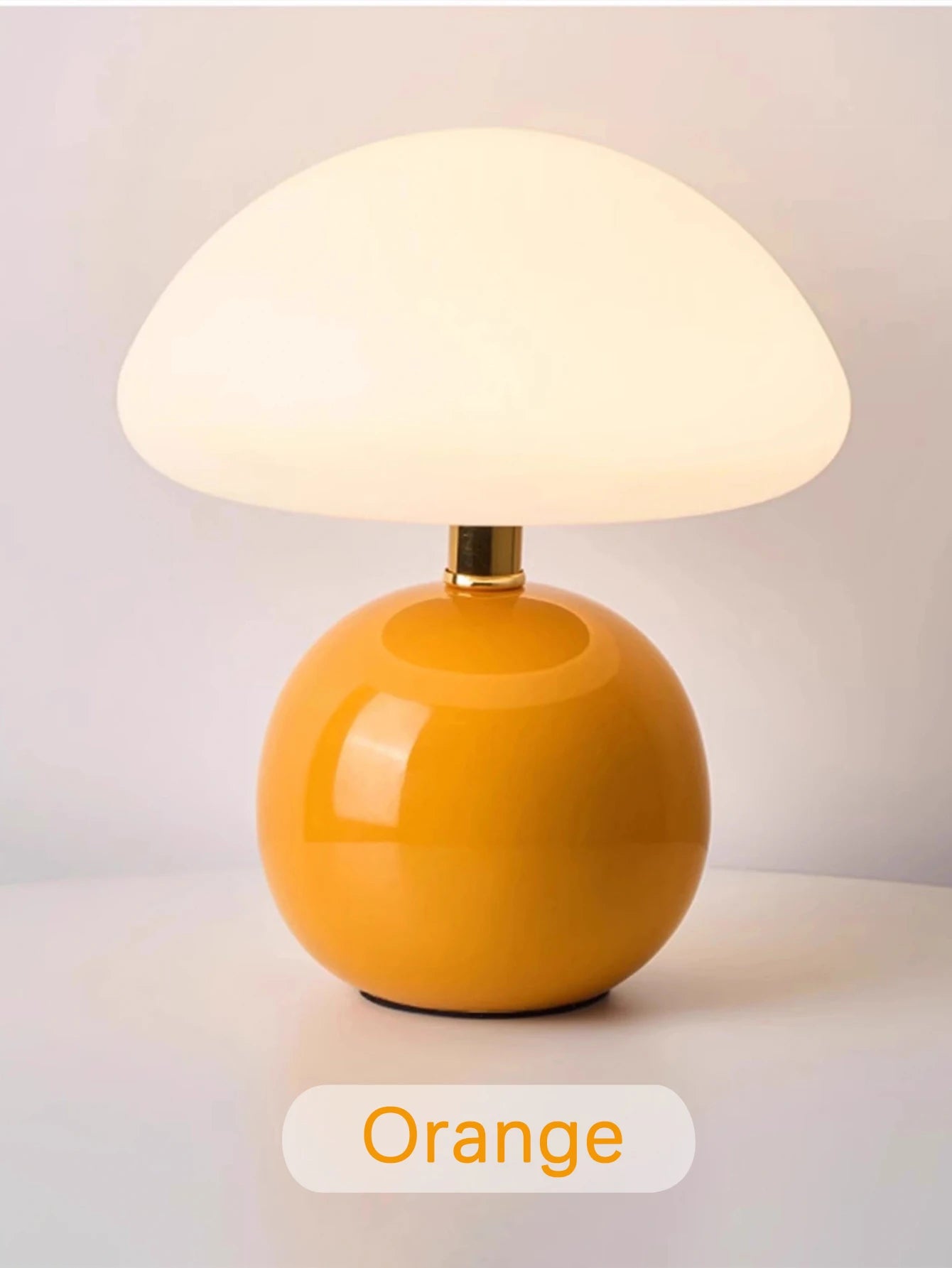 Pastel Mushroom Table Lamp — USB Decorative Night Light