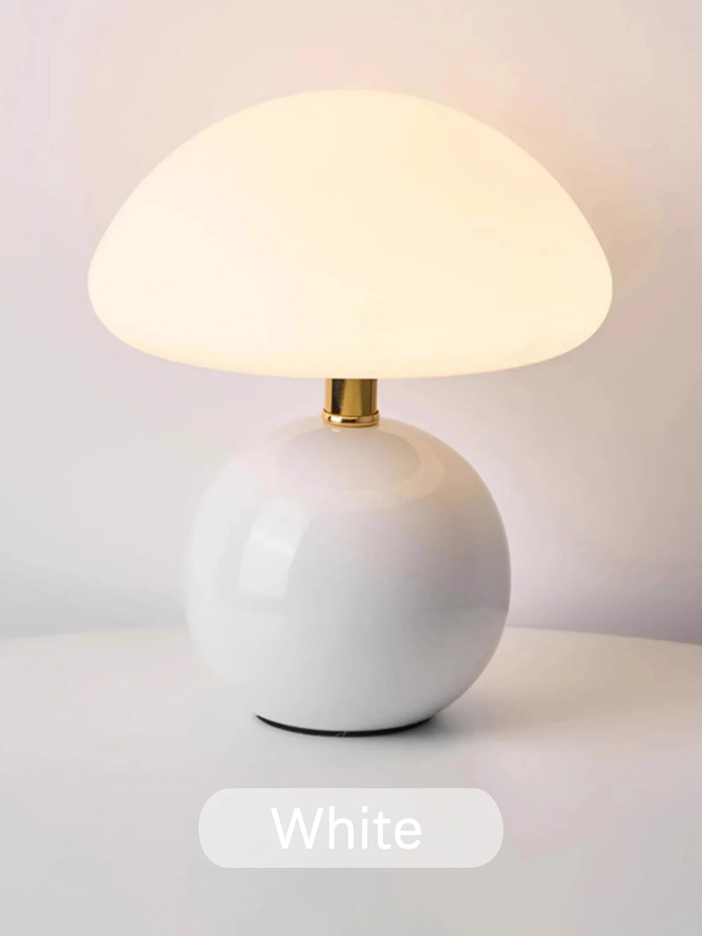 Pastel Mushroom Table Lamp — USB Decorative Night Light