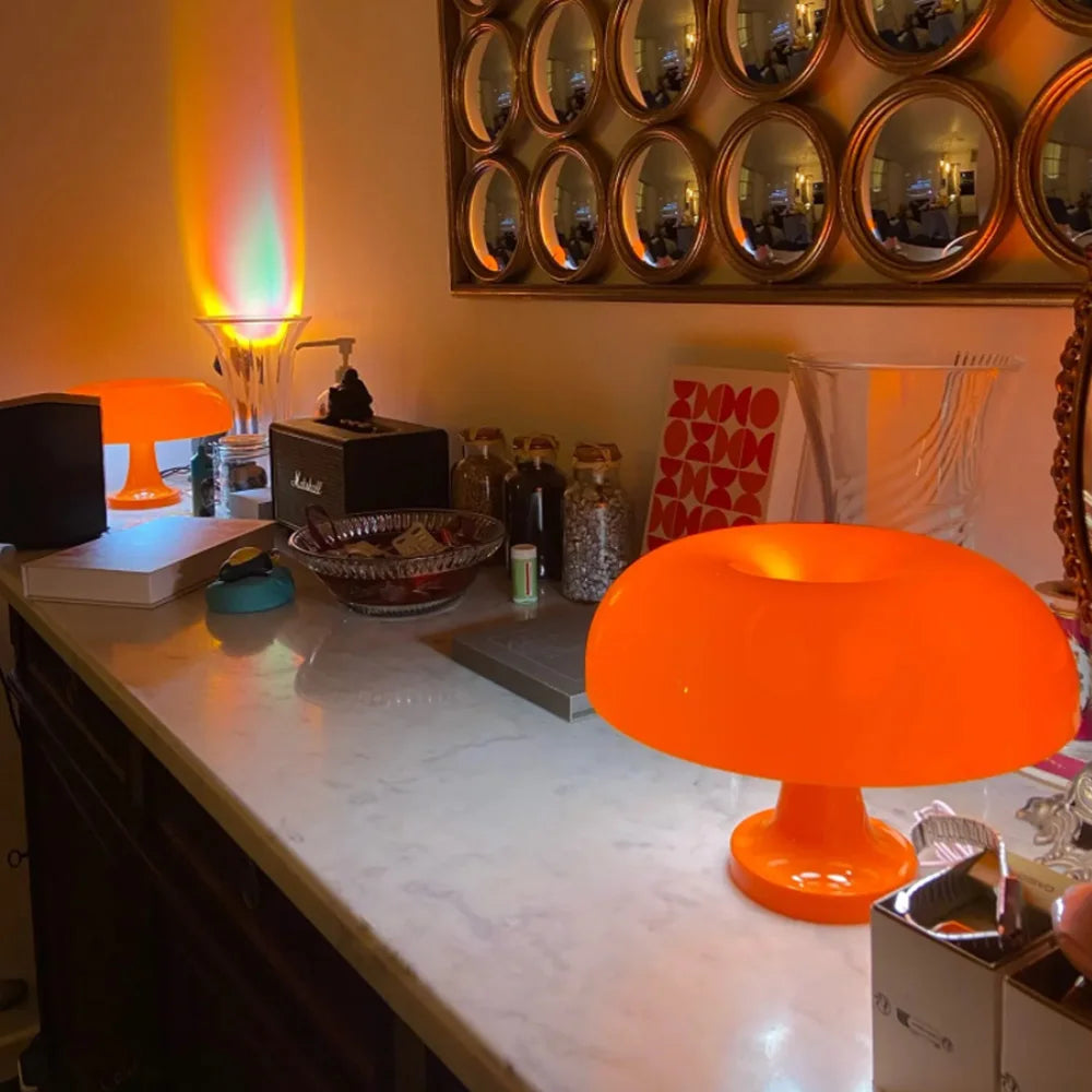 Mushroom Table Lamp — Modern Danish Design Ambient Light