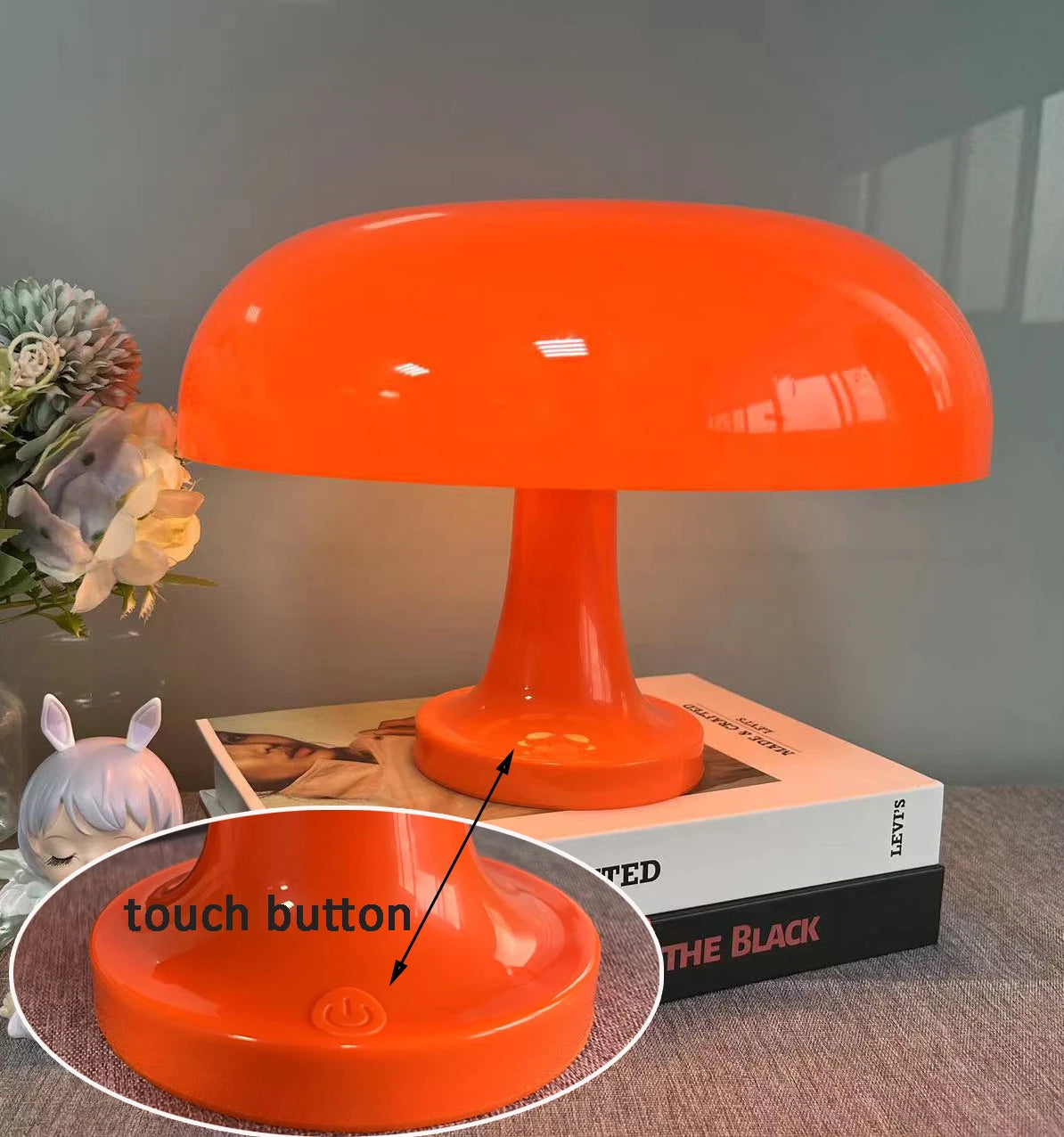 Mushroom Table Lamp — Modern Danish Design Ambient Light