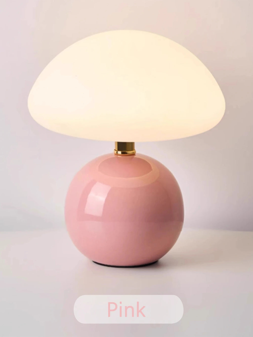 Pastel Mushroom Table Lamp — USB Decorative Night Light