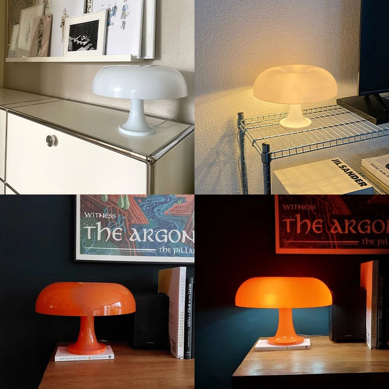 Mushroom Table Lamp — Modern Danish Design Ambient Light