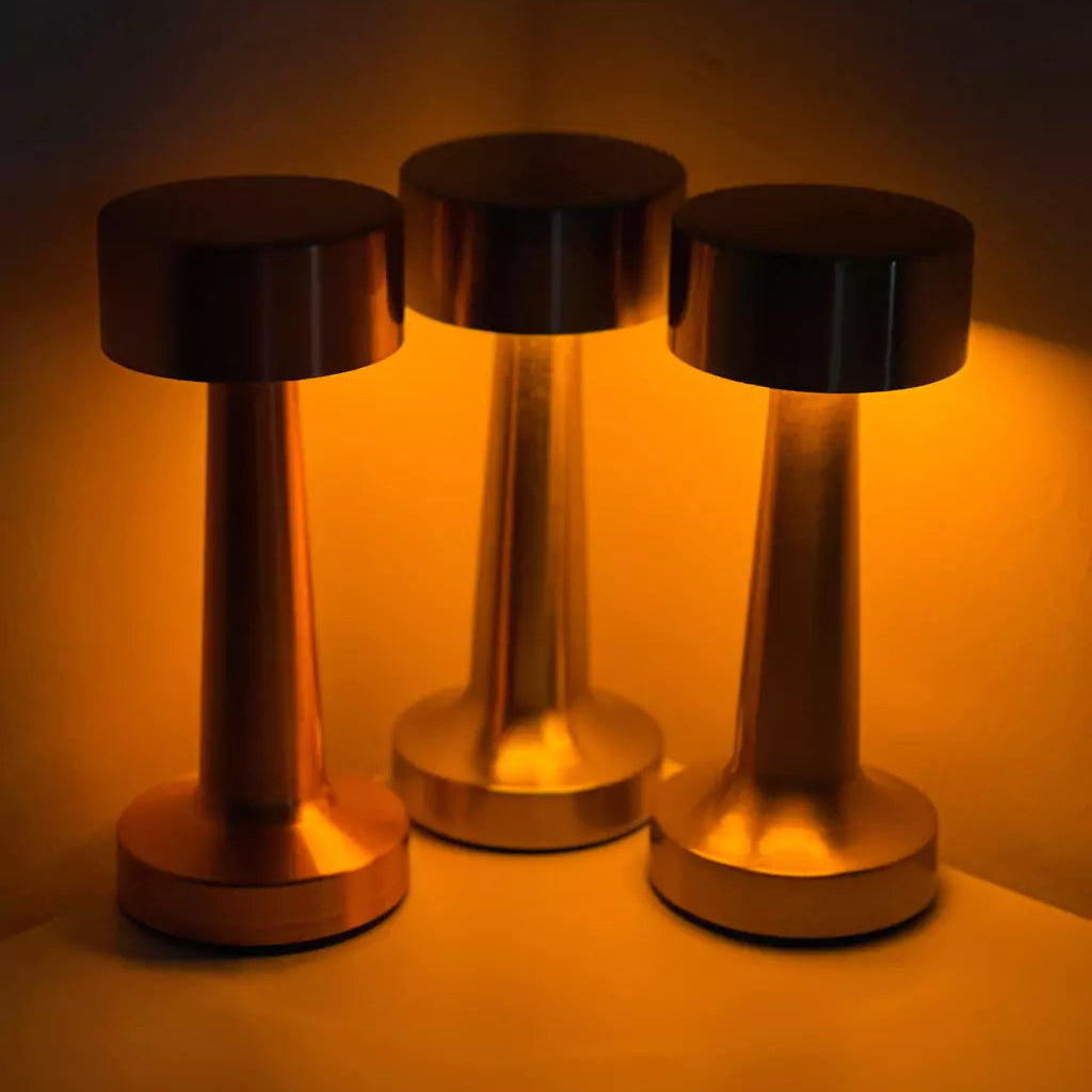 Golden Touch LED Table Lamp — Warm Dimmable Light